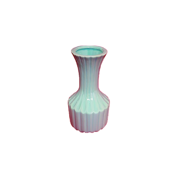 Vaso Azul P trabalhado